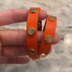 Tory burch adjustable wrap bracelet